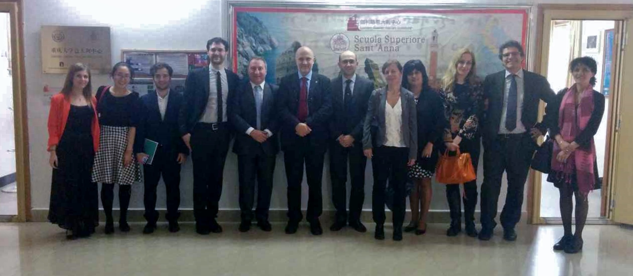 SSSUP and University of Pisa visit CQU