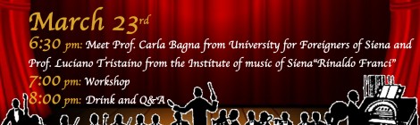 Workshop on Italian Music