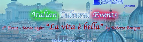 1st MOVIE NIGHT "LA VITA E' BELLA"