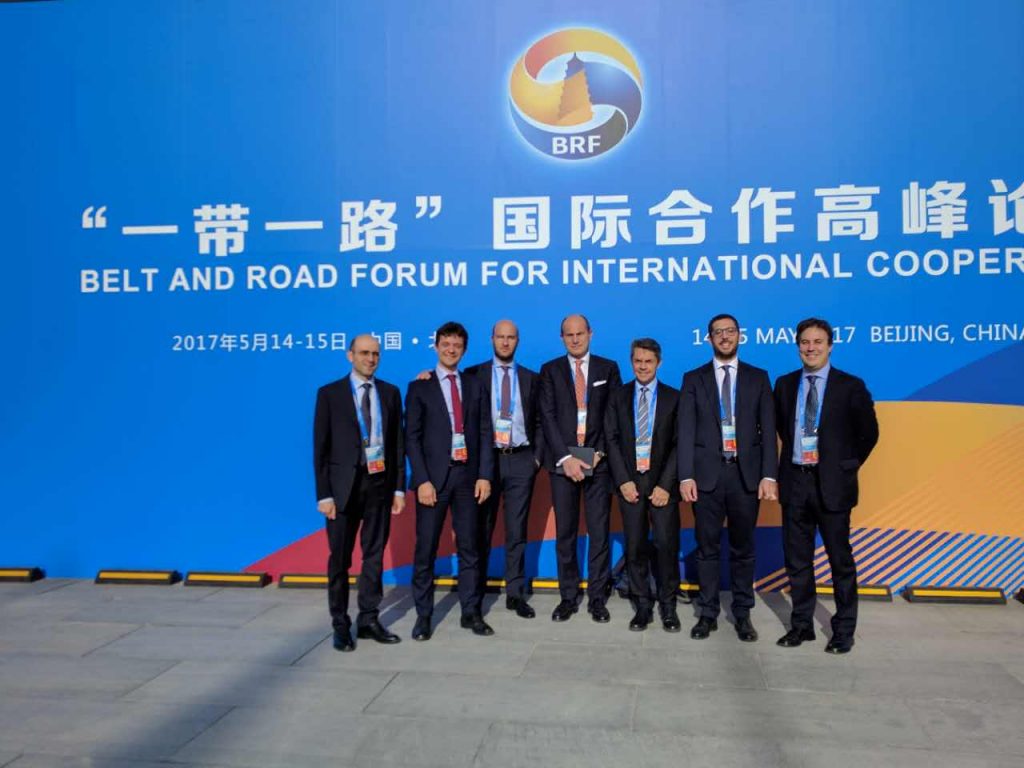 OBOR forum italian delegation