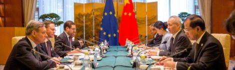 The EU and China are teaming up to readdress global trade rules to face Trump’s “America First” agenda