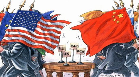 Brussels, Washington and Beijing in a three-way trade plot