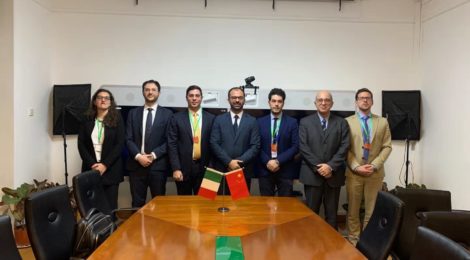 Meeting with Minister Lorenzo Fioramonti in Beijing