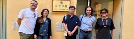 Professor Yu Peiwen from SEBA visits Pisa!