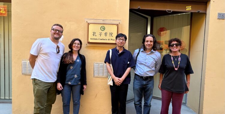 Professor Yu Peiwen from SEBA visits Pisa!